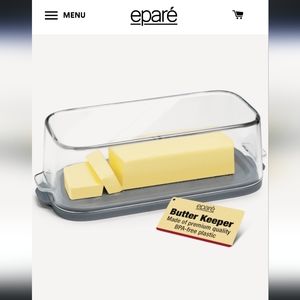 Epare Butter Keeper New In Box